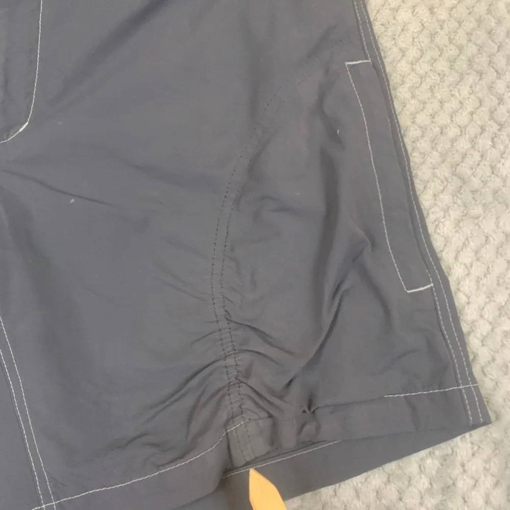 Kuhl Mens Hiking Shorts Gray Size 34 Contrast Stitch Outdoor Trekking Cargo